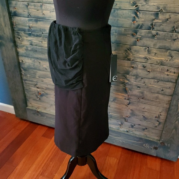 Authentic NWT Just Cavalli Tulle Trim Pencil Skirt - Picture 3 of 10